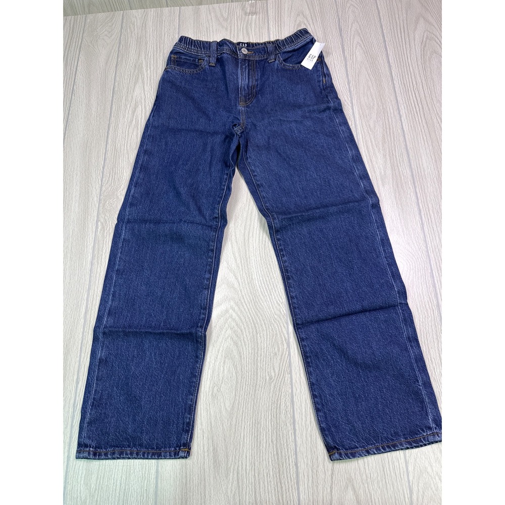 Gap Kids Relaxed Fit Dark Wash Denim Jeans Size 14 NWT 815584-00-1-0014